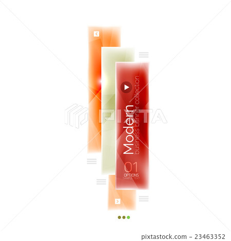 Glossy stripes business infographics. 23463352