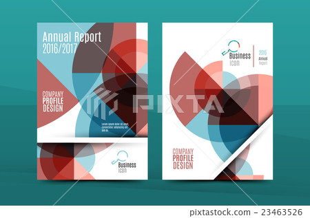 Geometric mosaic design, a4 size business Geometric mosaic design, a4 size business 23463526