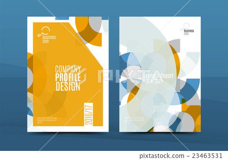 Geometric mosaic design, a4 size business Geometric mosaic design, a4 size business 23463531