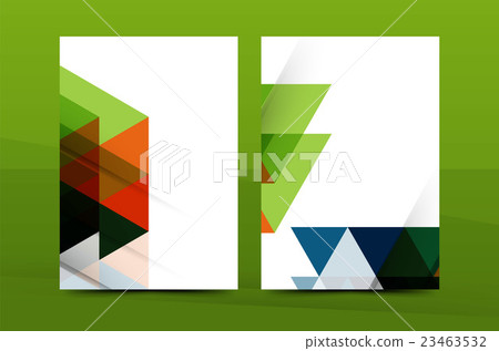 Geometric mosaic design, a4 size business Geometric mosaic design, a4 size business 23463532