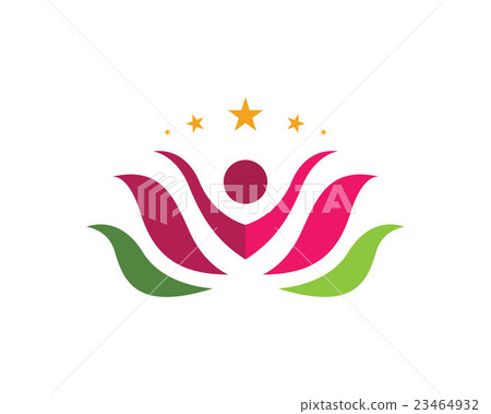 Beauty Vector lotus flowers design logo Template Beauty Vector lotus flowers design logo Template 23464932
