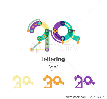 Letters logo icon Letters logo icon 23465314