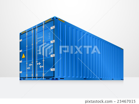 Cargo container vector Cargo container vector 23467015