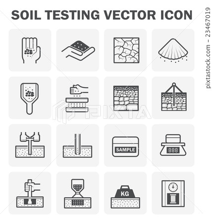 Soil test icon 23467019