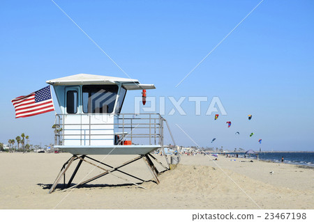 長灘救生員觀察點保護海洋安全 23467198