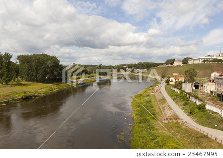 Center Grodno and Neman River. Belarus Center Grodno and Neman River. Belarus 23467995