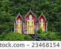 Buddha statues in the woods,Thailand 23468154