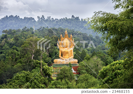 Buddha statue built in the mountains,Thailand 23468155