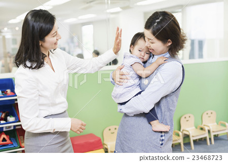 Stock Photo: nurse, younger, entrust