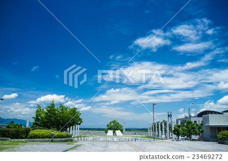 Summer sky scenery of Hama Otsu 23469272