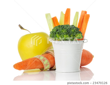 The concept of a healthy eating and lifestyle 23470126