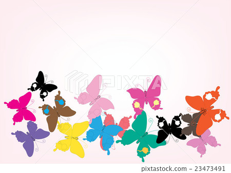 butterfly abstract for object or background,vecto 23473491