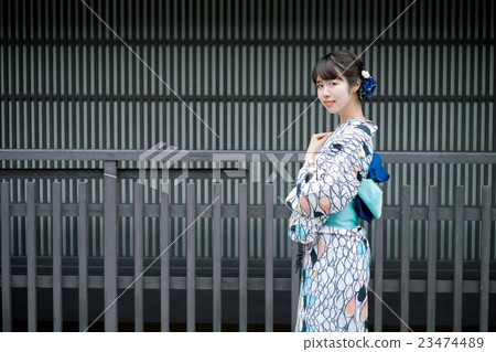 Yukata young lady 23474489