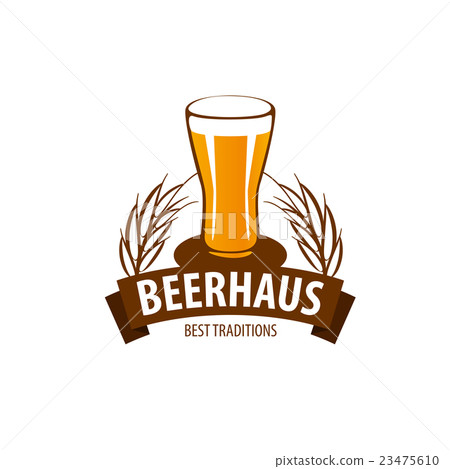 vector beer logo 23475610