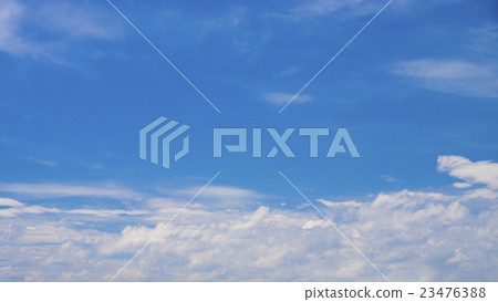 Summer blue sky 16: 9 23476388
