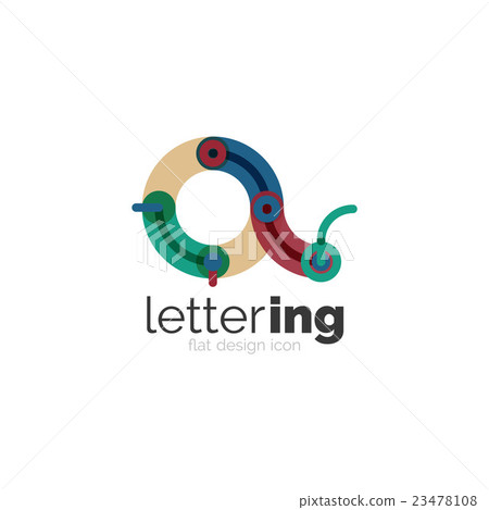 Linear business logo letter Linear business logo letter 23478108