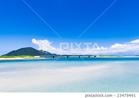海，景觀，海景，沖繩。 23478491