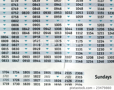 Timetable Timetable 23479860
