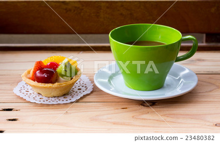 Coffee and Fruit pie Coffee and Fruit pie 23480382