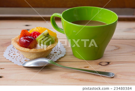 Coffee and Fruit pie Coffee and Fruit pie 23480384