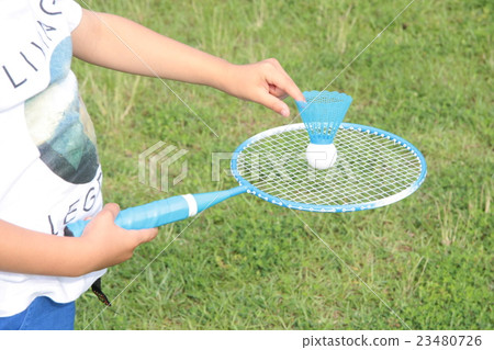 嬰兒打羽毛球 23480726