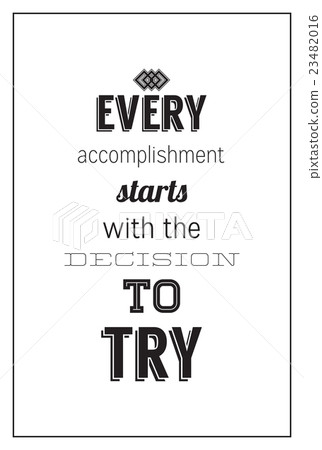 Vintage motivational poster Vintage motivational poster 23482016
