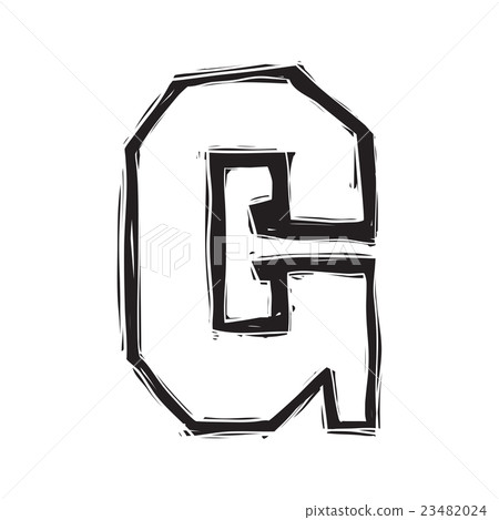 The vintage style letter A The vintage style letter A 23482024