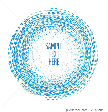 Abstract background. Circle dotted line. Blue 23482048