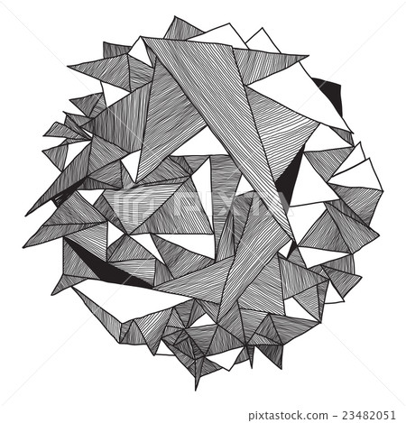 Abstract geometric pattern background triangle 23482051
