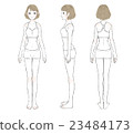 美女女全身內衣 23484173