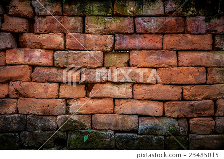 brown brick wall 23485015