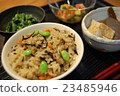 Hijiki rice set meal 23485946
