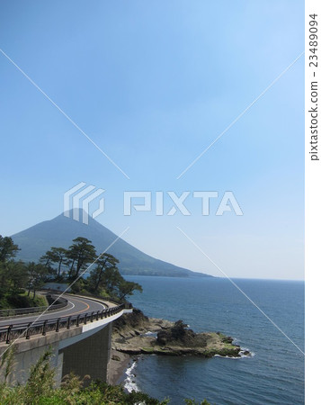 Kagoshima's famous mountain Kaiden-dake (Satsuma Fuji) 23489094