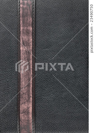 Brown belt lies on the natural leather Brown belt lies on the natural leather 23490750