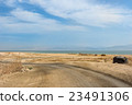 road in the desert to the sea 23491306