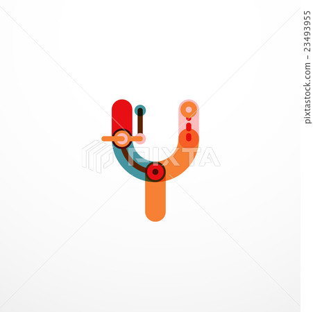 Vector letter concept Vector letter concept 23493955