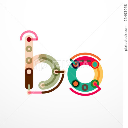 Vector letter concept Vector letter concept 23493968