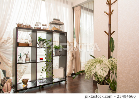 Inside of the esthetic shop Inside of the esthetic shop 23494660
