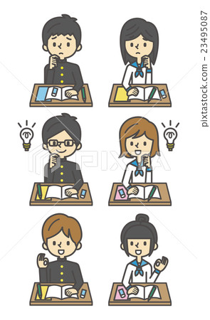 學生套裝[簡單人物系列] 23495087