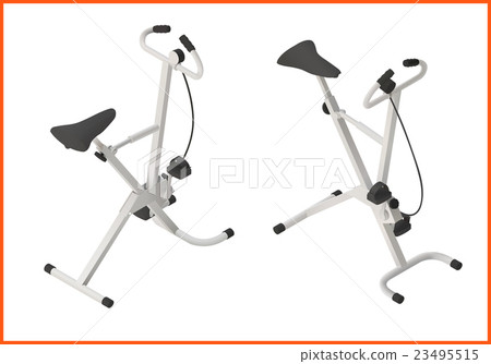 exercise bike gym 3d illustration exercise bike gym 3d illustration 23495515