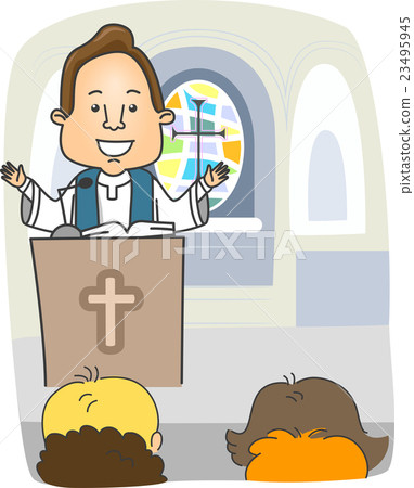 Man Priest Preach Pulpit Man Priest Preach Pulpit 23495945