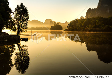 Summer lakeside Summer lakeside 23496344