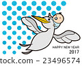 2017 New Year Stork Stork 23496574