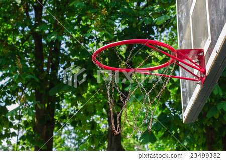 basketball hoop in the park basketball hoop in the park 23499382