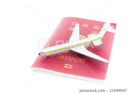 Passport and airplane 23499947