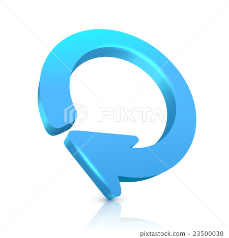 Circular Arrow 3D 23500030