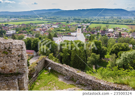 The village Beckov, Slovakia The village Beckov, Slovakia 23500324