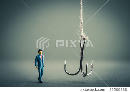 Fishing hook and male 23500888