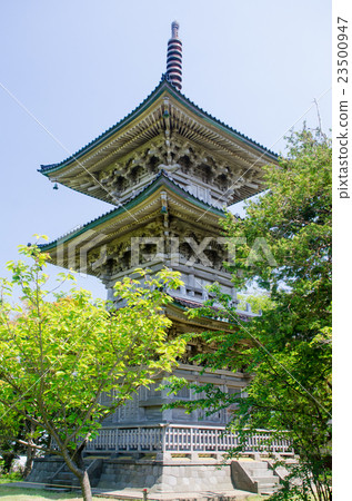 Gomi Kokubunji三重塔 Gomi Kokubunji三重塔 23500947