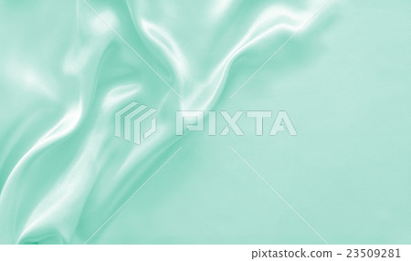 Smooth elegant green silk or satin texture 23509281